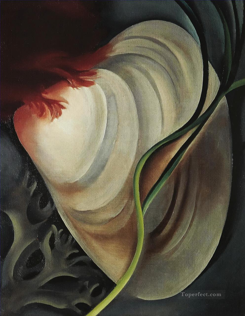 shell no 2 Georgia Okeeffe American modernism Precisionism Oil Paintings